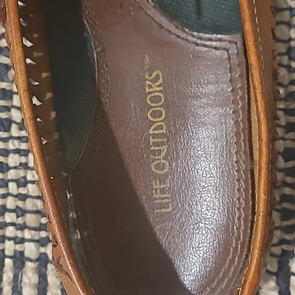 WOVEN LEATHER LOAFERS
