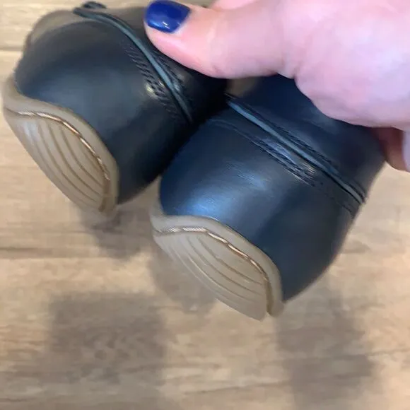 Zara navy blue shoes